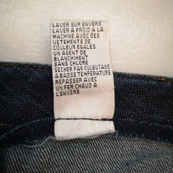 Talbots Stretch Ladies Size 8 Straight Leg Dark Wash Jeans - Picture 11 of 15